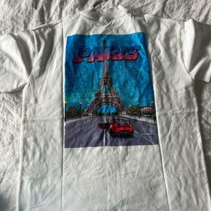 L’Art De L’Automobile White Tshirt From Paris With Love